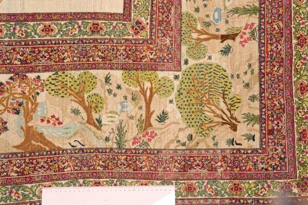 قالی نقش باغی تبریز