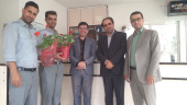 تقدیر و قدردانی ریاست مجتمع آموزش عالی از همکاران محترم واحد حفاظت فیزیکی